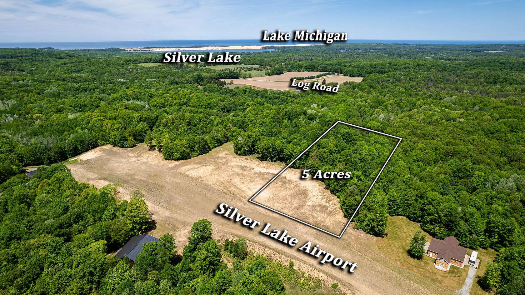 5.3 Acres of Land for Sale in Shelby, Michigan