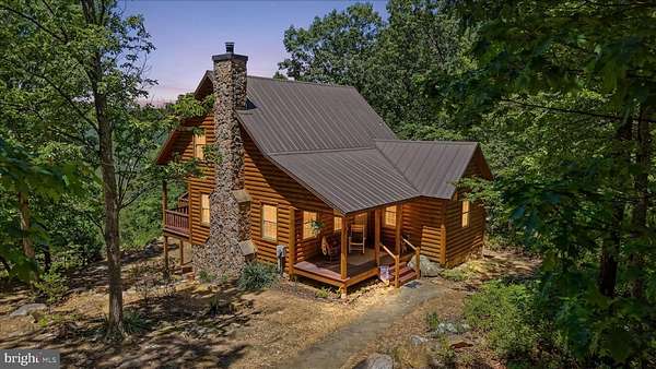 3.85 Acres of Land with Home for Sale in Capon Bridge, West Virginia