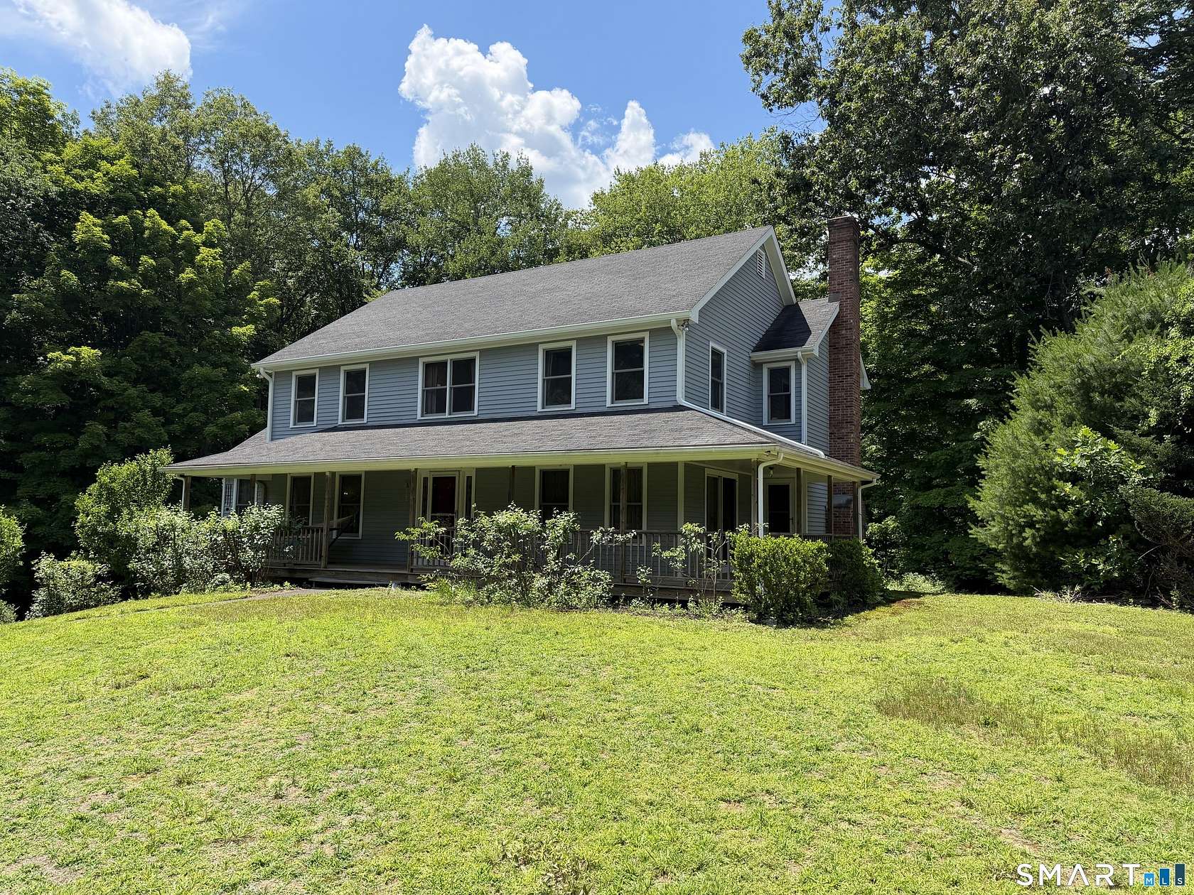 4.14 Acres of Land with Home for Sale in Newtown, Connecticut