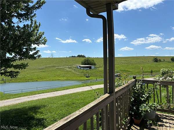 9.65 Acres of Land with Home for Sale in Barnesville, Ohio