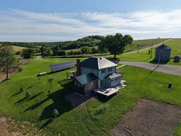 25.2 Acres of Land with Home for Sale in Cassville, Wisconsin