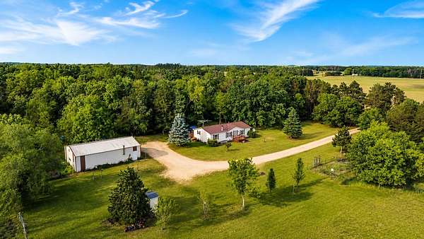 13 Acres of Land with Home for Sale in Montello, Wisconsin