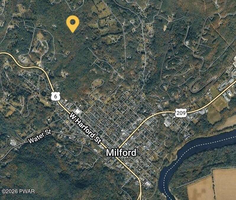 21.8 Acres of Recreational Land for Sale in Milford, Pennsylvania