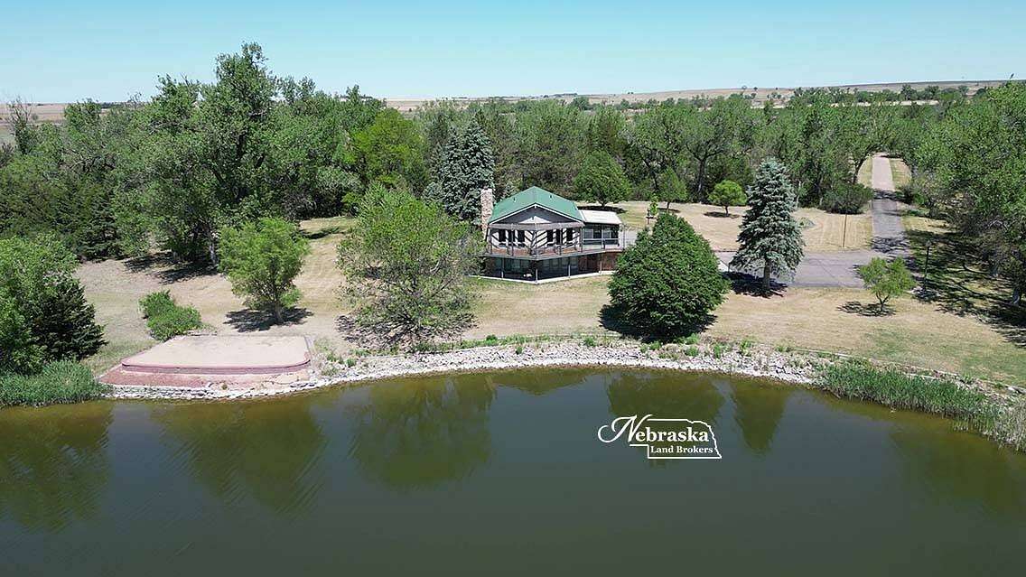 14 Acres of Recreational Land with Home for Sale in Bartley, Nebraska