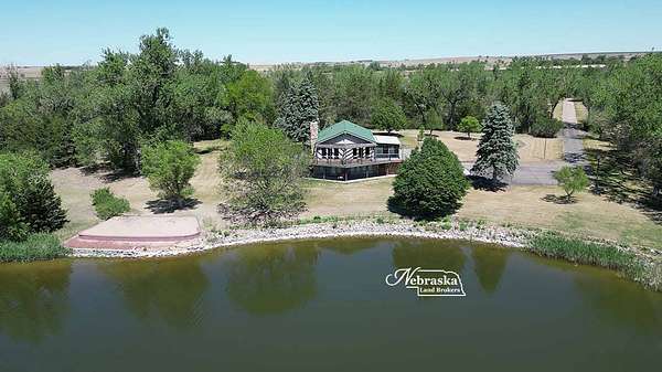 14 Acres of Recreational Land with Home for Sale in Bartley, Nebraska