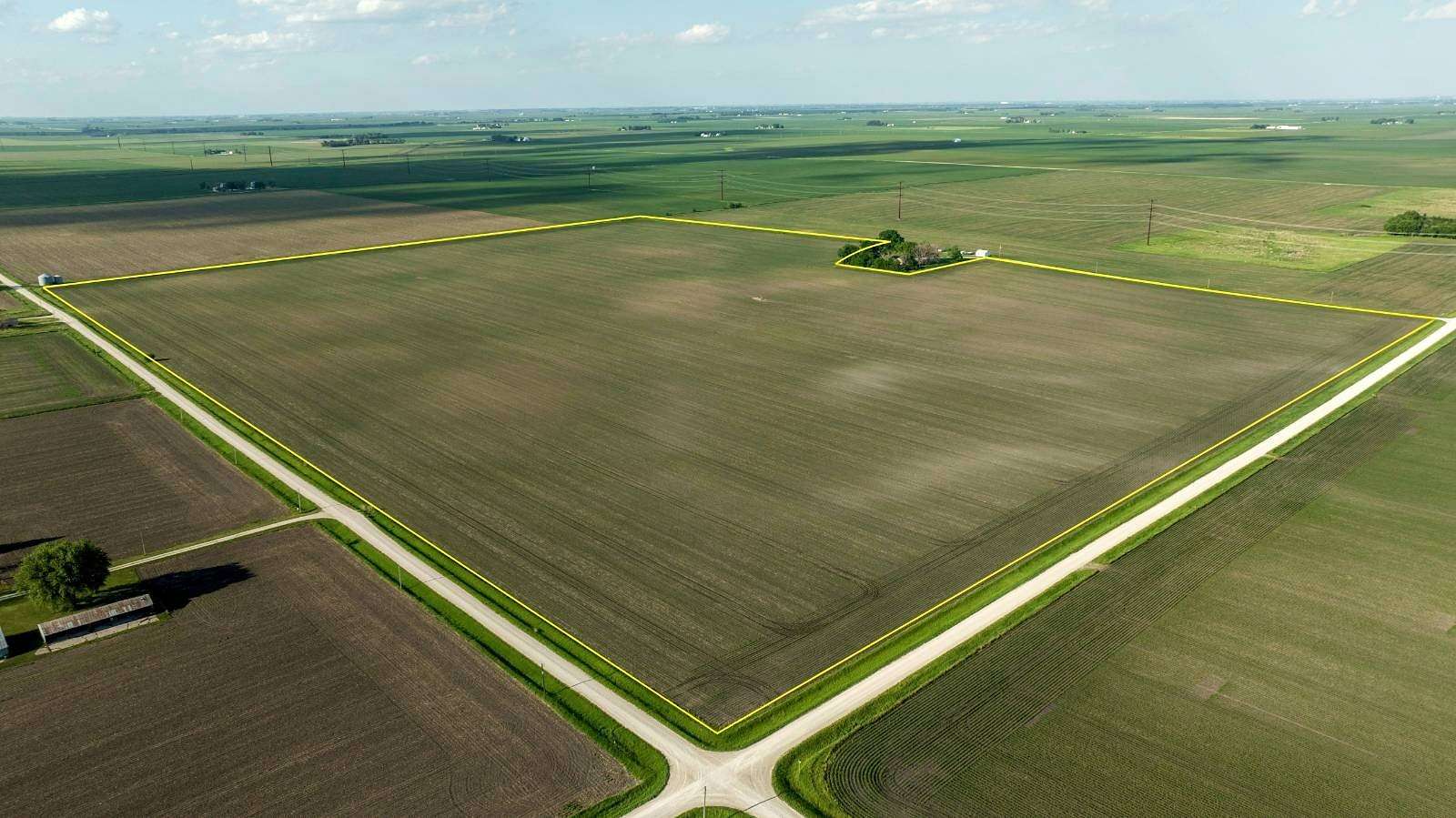 114 Acres of Agricultural Land for Auction in Badger, Iowa