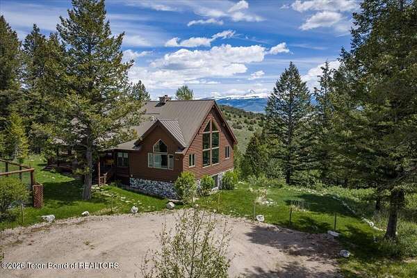 56 Acres of Recreational Land with Home for Sale in Victor, Idaho