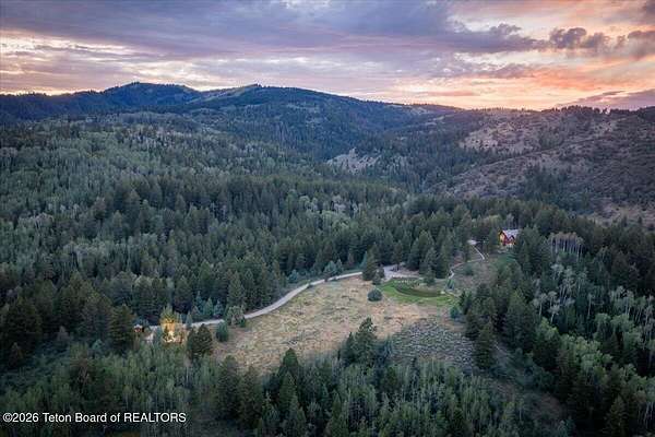 56 Acres of Recreational Land with Home for Sale in Victor, Idaho