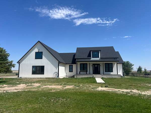 47 Acres of Land with Home for Sale in Syracuse, Kansas