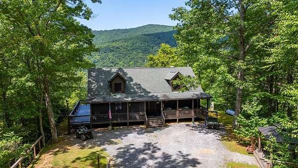13.6 Acres of Land with Home for Sale in Robbinsville, North Carolina