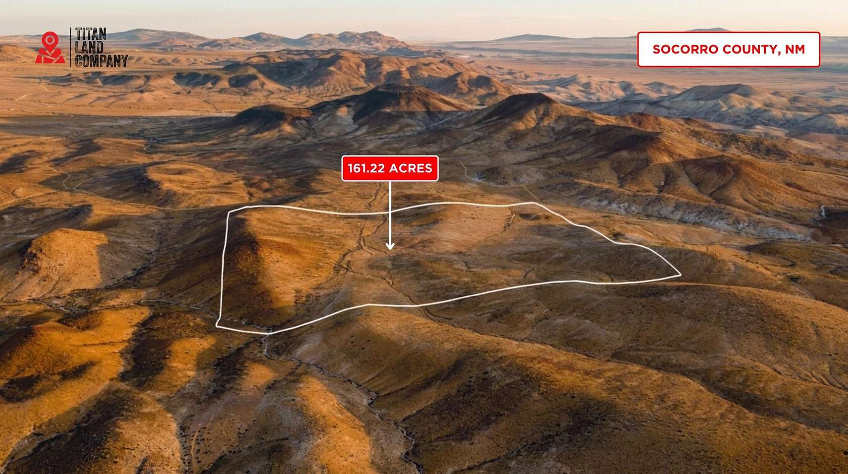 161 Acres of Recreational & Residential Land for Sale in San Antonio, New Mexico