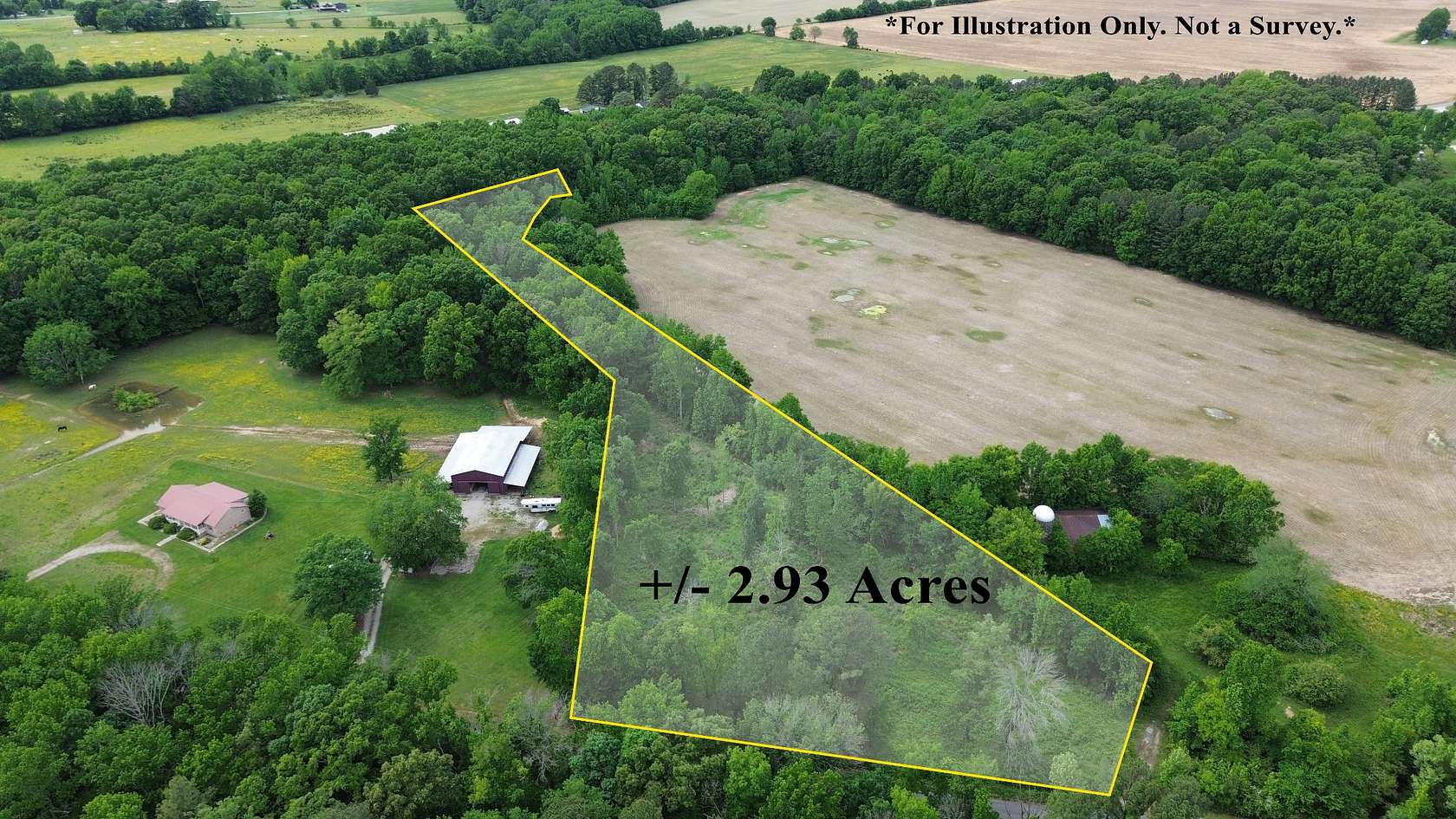 3 Acres of Land for Sale in Decherd, Tennessee