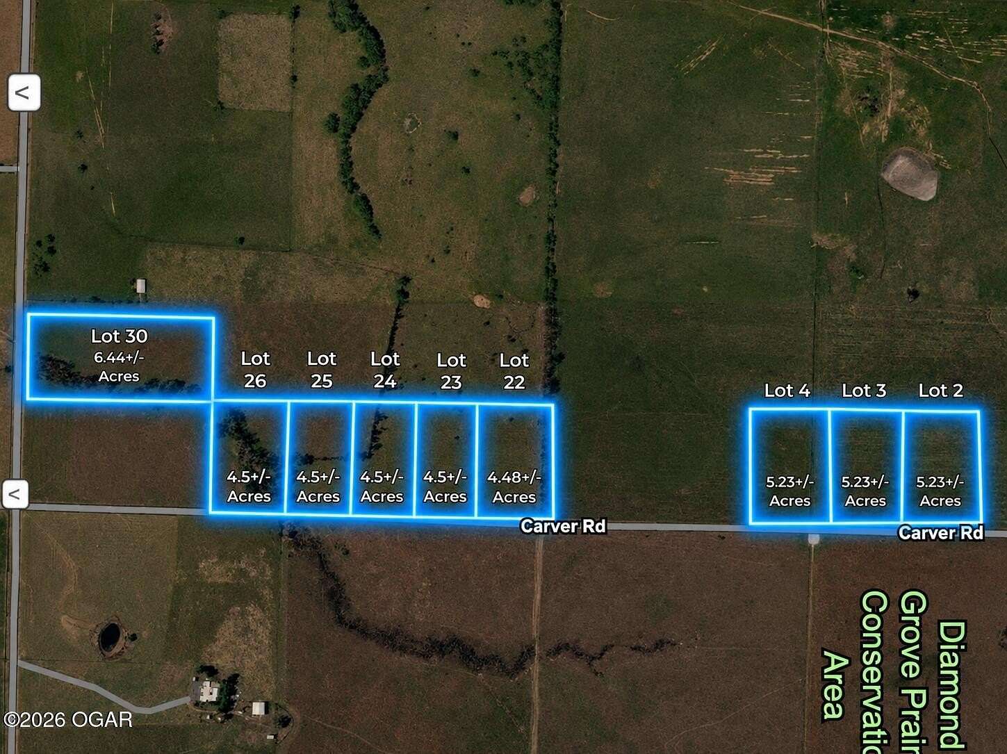 4 Acres of Residential Land for Sale in Diamond, Missouri