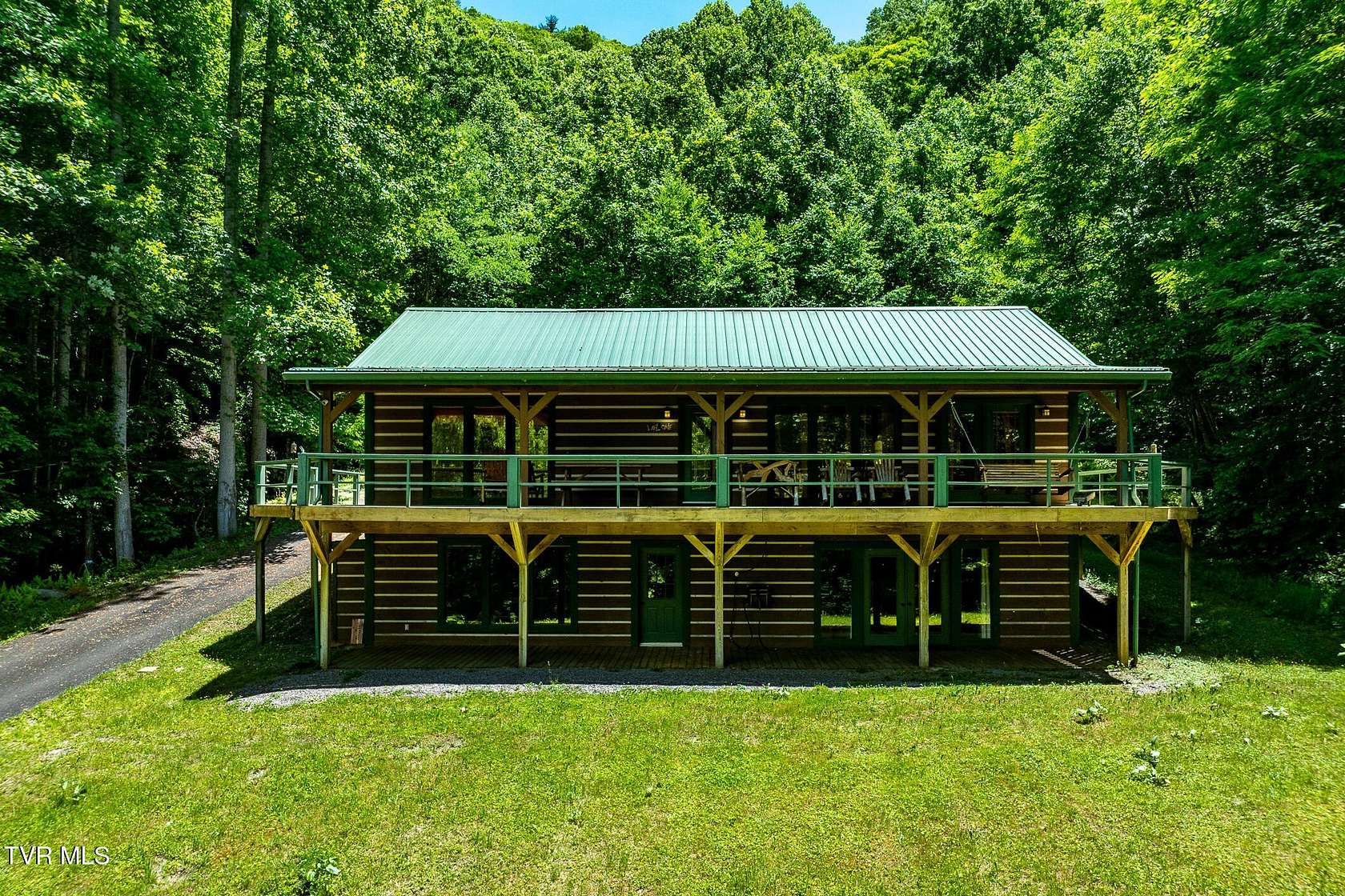 9.29 Acres of Land with Home for Sale in Mountain City, Tennessee