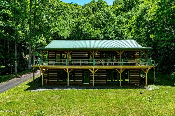 9.29 Acres of Land with Home for Sale in Mountain City, Tennessee