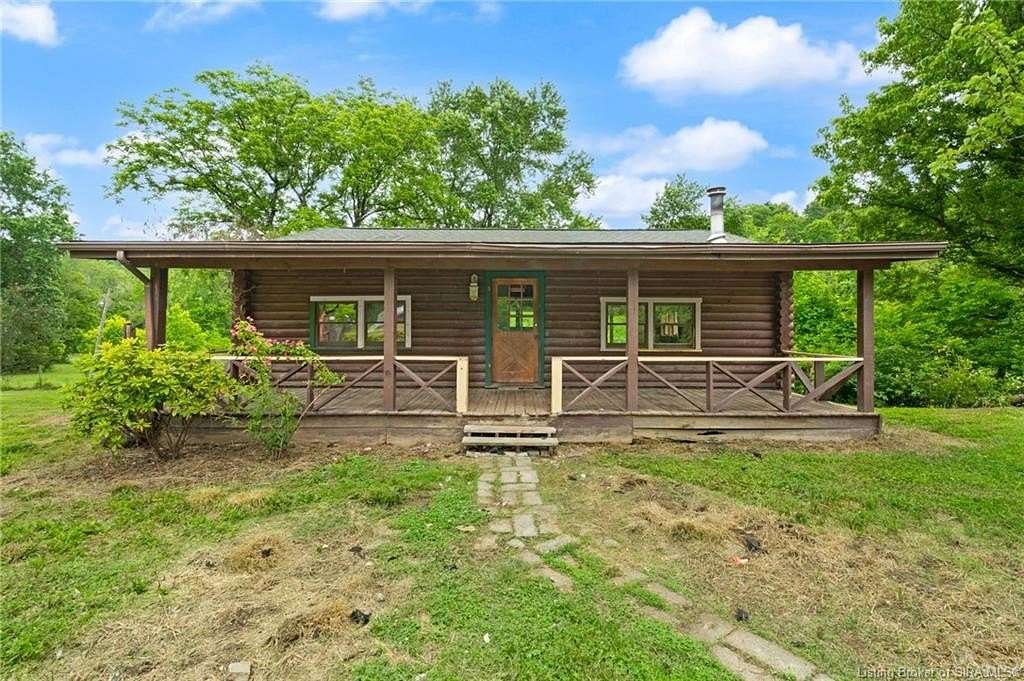 9.46 Acres of Land with Home for Auction in Sulphur, Indiana