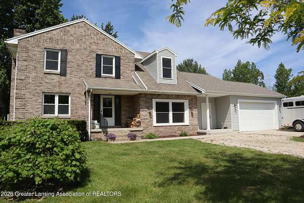 4.17 Acres of Land with Home for Sale in Eaton Rapids, Michigan