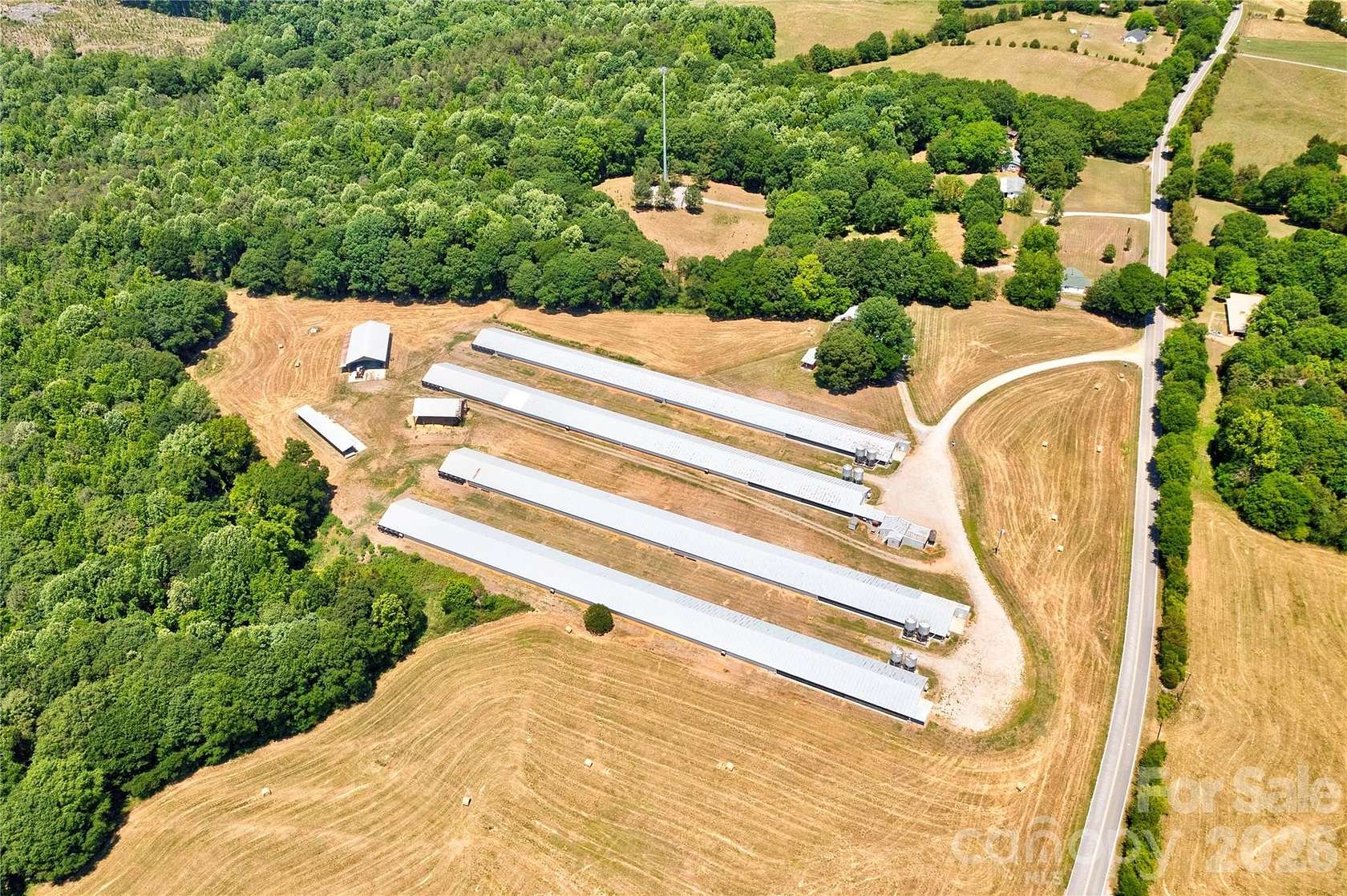 33.1 Acres of Land for Sale in Shelby, North Carolina