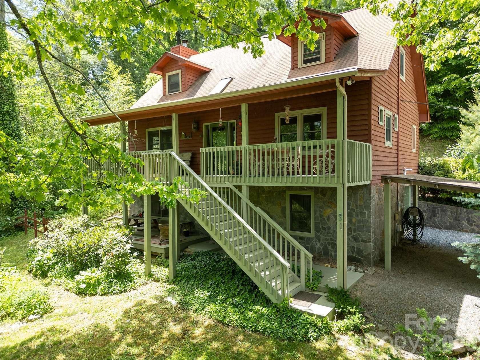 1.65 Acres of Land with Home for Sale in Waynesville, North Carolina