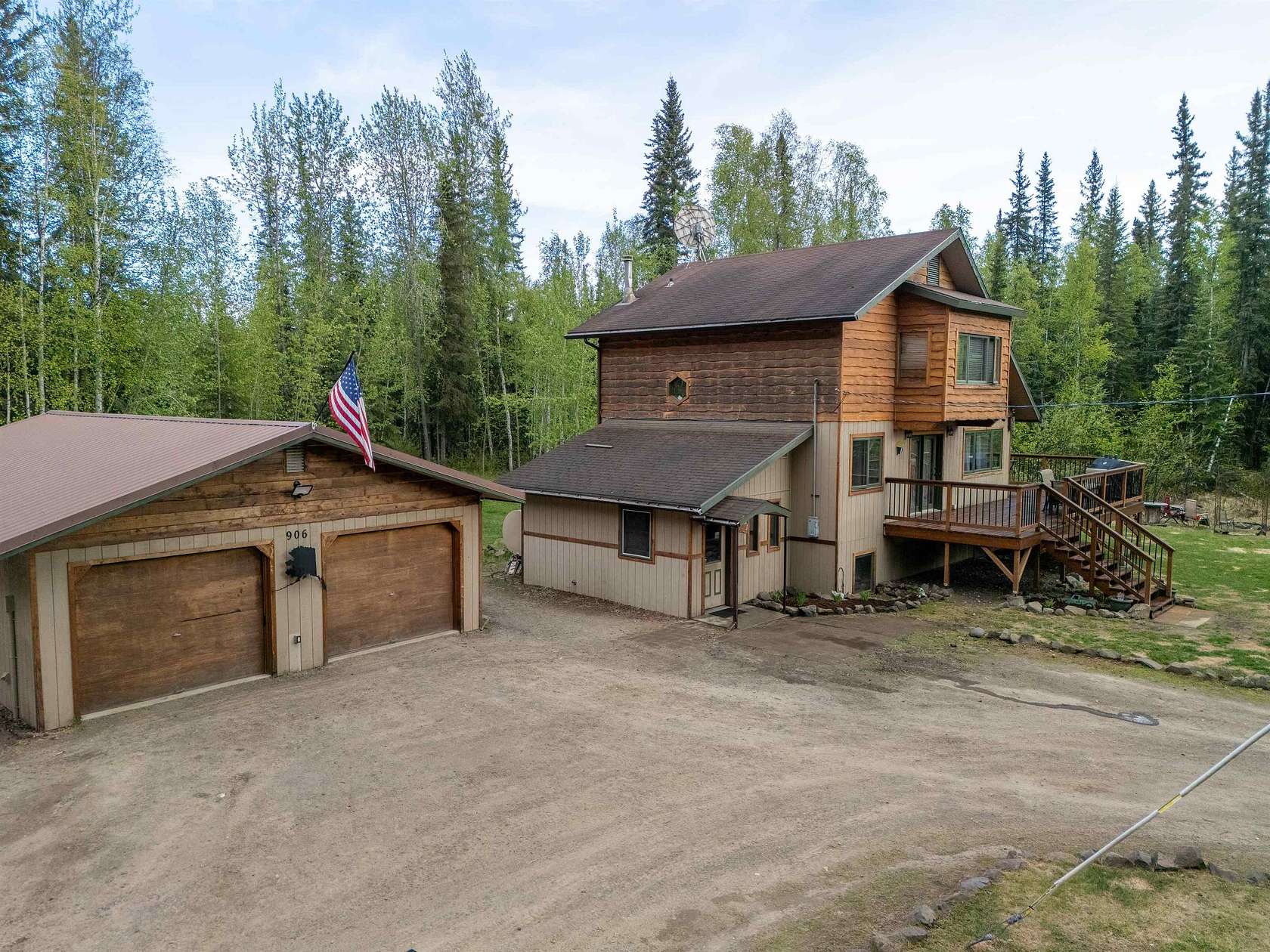 1.9 Acres of Land with Home for Sale in North Pole, Alaska