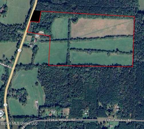 64 Acres of Agricultural & Residential Land for Sale in Lena, Mississippi
