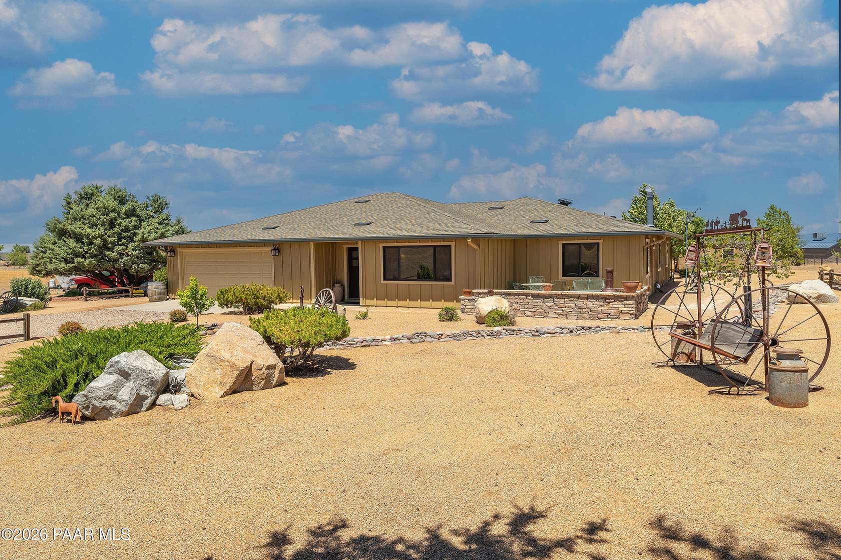 7.74 Acres of Land with Home for Sale in Chino Valley, Arizona