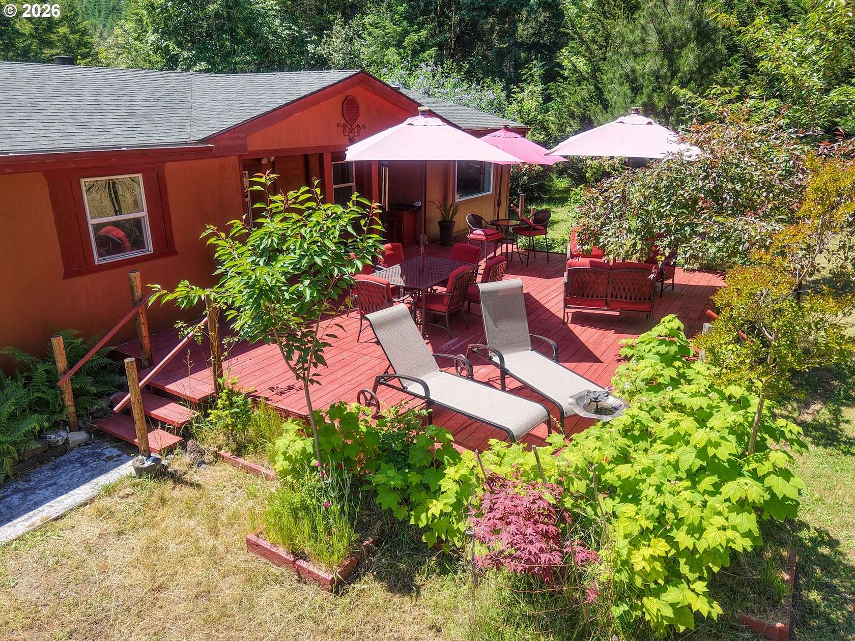 9 Acres of Land with Home for Sale in Myrtle Point, Oregon