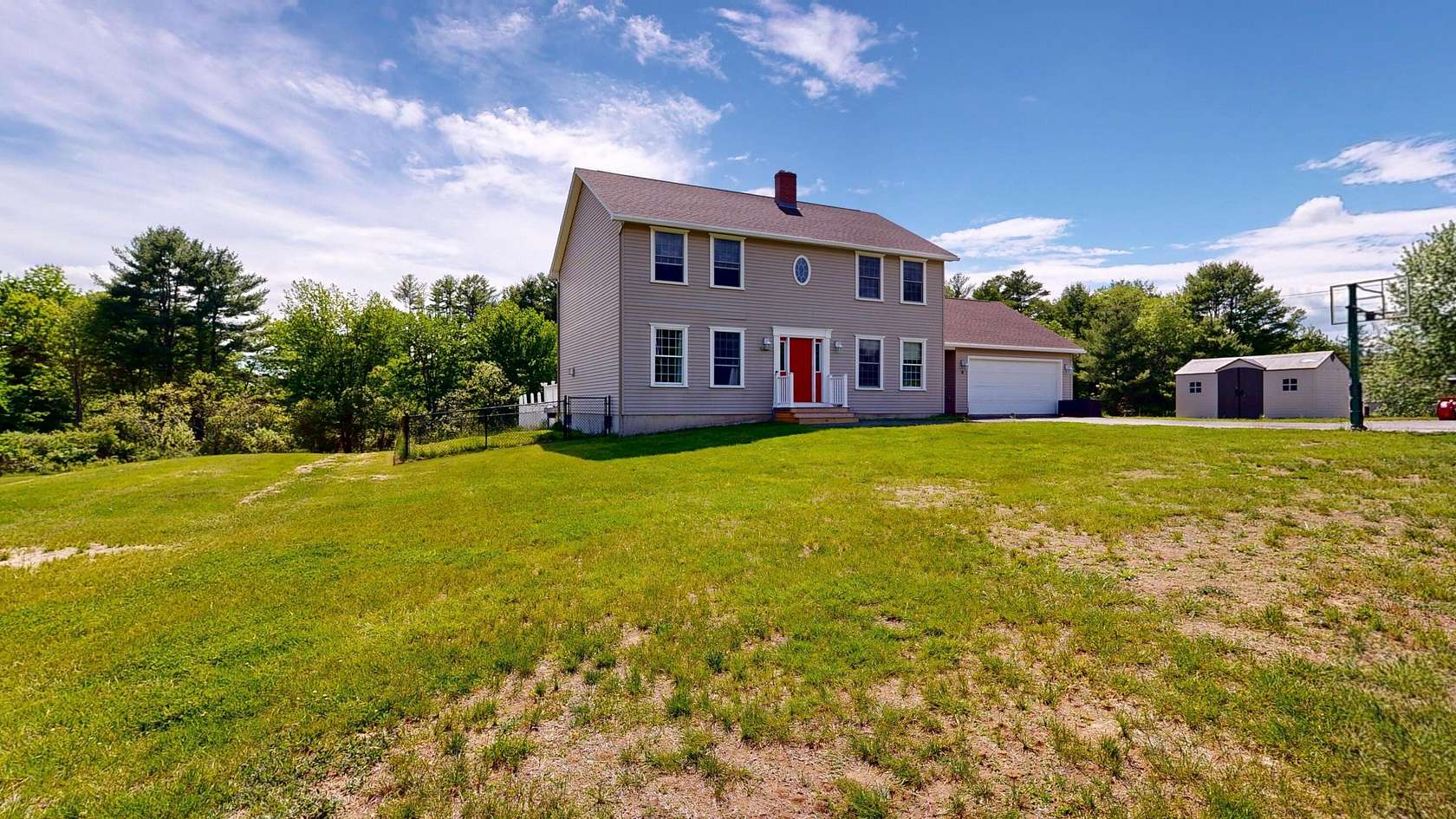 5 Acres of Land with Home for Sale in Greene, Maine