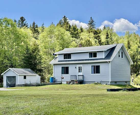 10.1 Acres of Land with Home for Sale in Machiasport, Maine