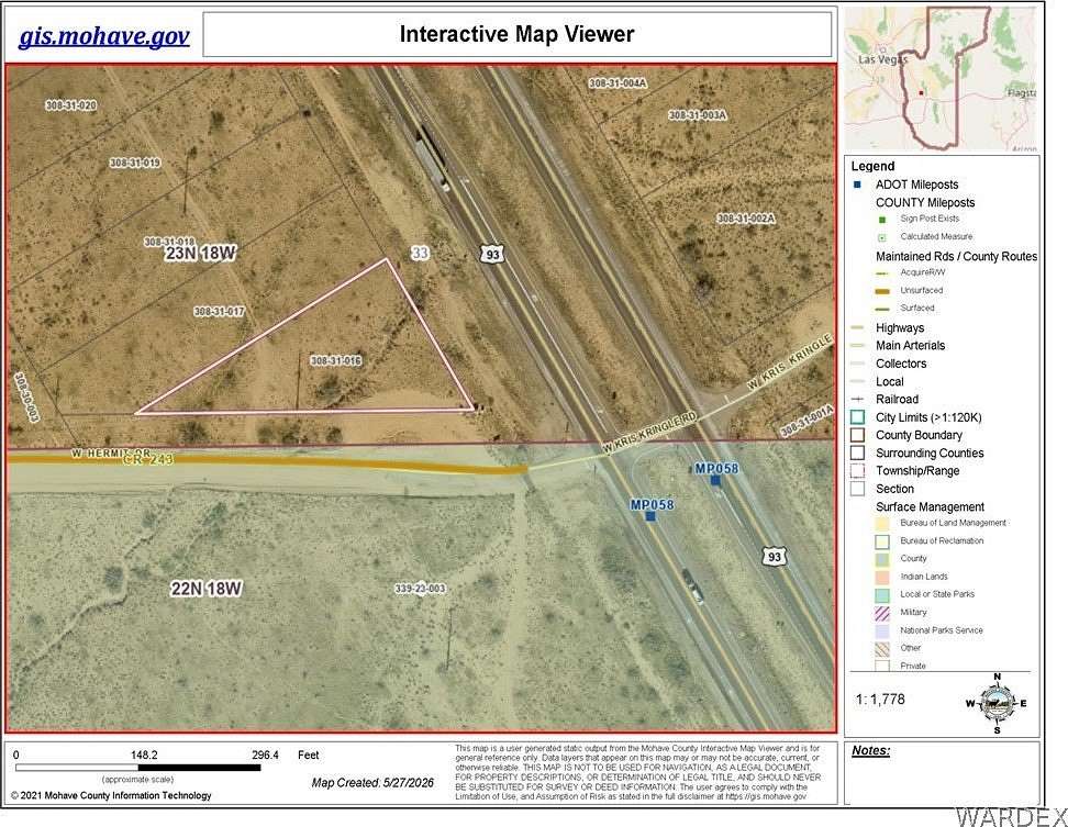 1 Acre of Mixed-Use Land for Sale in Golden Valley, Arizona