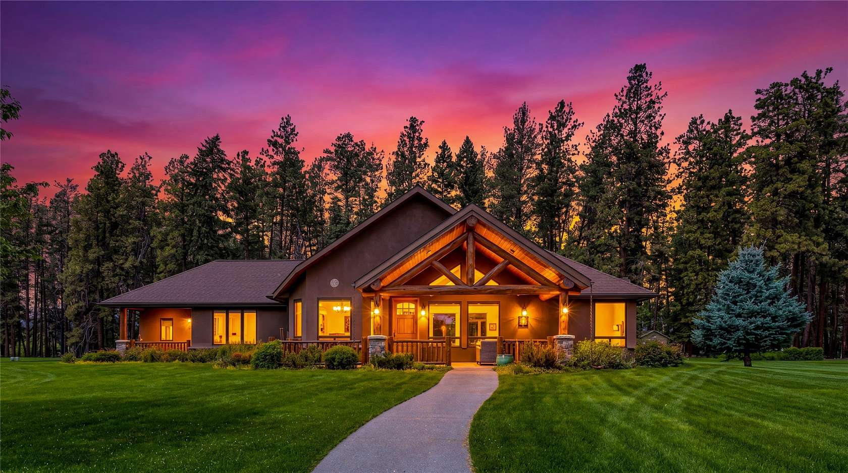 2.16 Acres of Land with Home for Sale in Kalispell, Montana