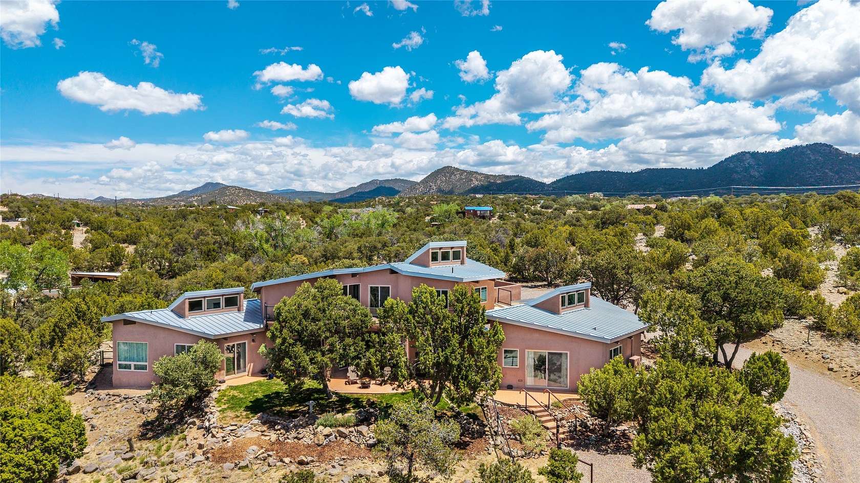 6.1 Acres of Land with Home for Sale in Santa Fe, New Mexico