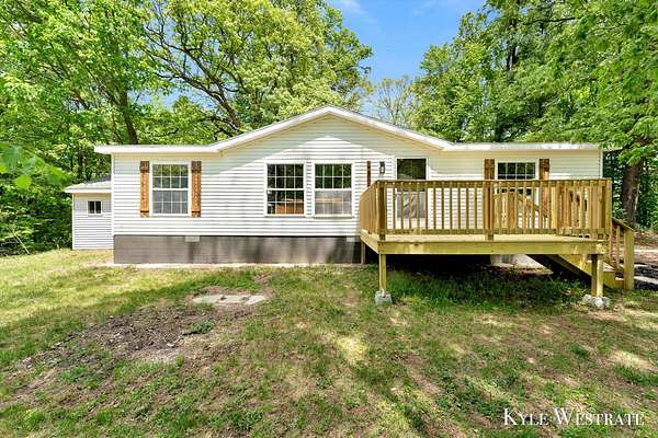 5.8 Acres of Land with Home for Sale in Pierson, Michigan