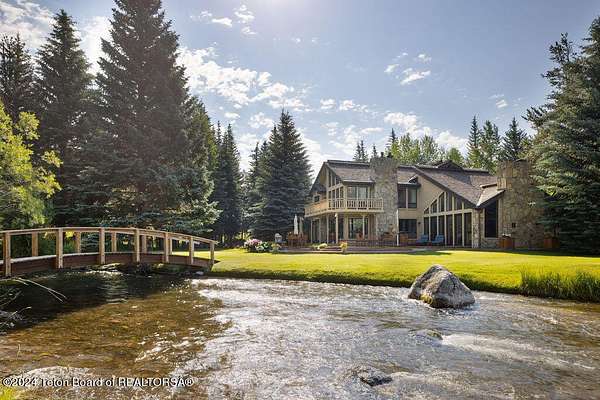 4.39 Acres of Land with Home for Sale in Wilson, Wyoming