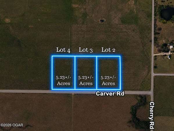 5.23 Acres of Residential Land for Sale in Diamond, Missouri