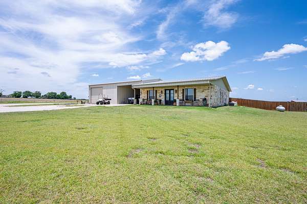 5 Acres of Land with Home for Sale in Crawford, Texas
