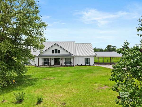 17 Acres of Land with Home for Sale in Repton, Alabama