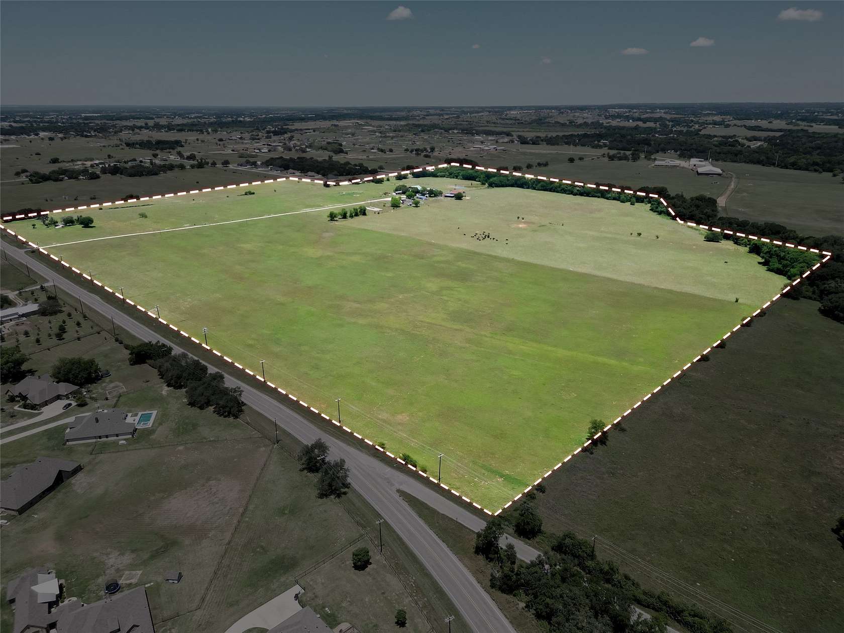 111 Acres of Recreational & Residential Land for Sale in Brock, Texas