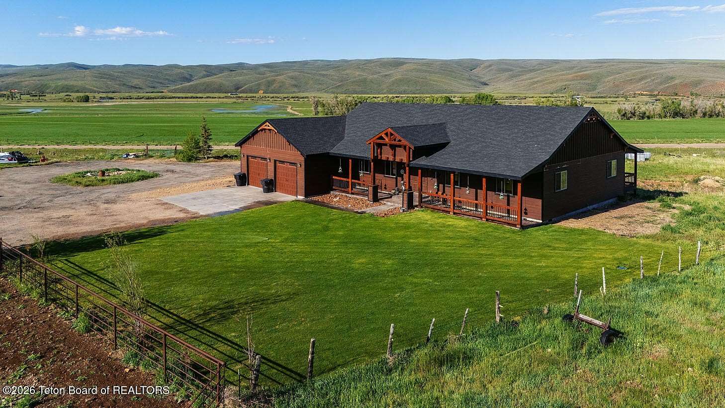 12.4 Acres of Recreational Land with Home for Sale in Cokeville, Wyoming