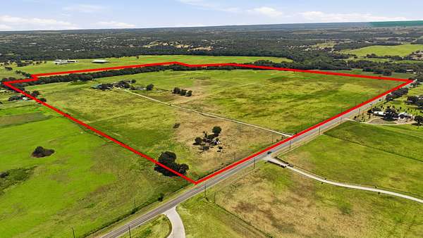111 Acres of Land with Home for Sale in Brock, Texas