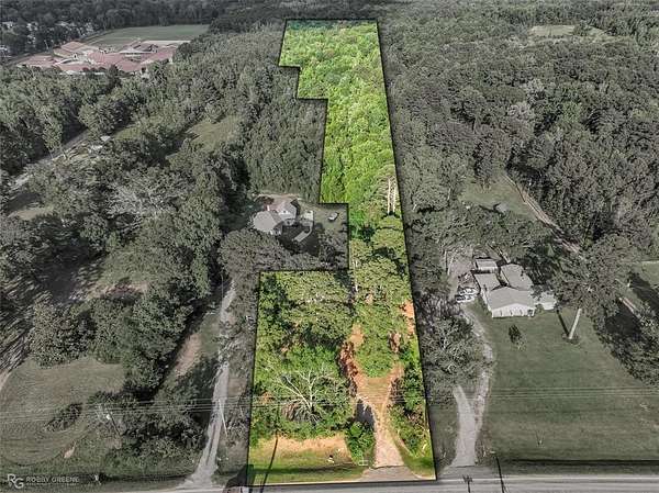 10 Acres of Land with Home for Sale in Haughton, Louisiana