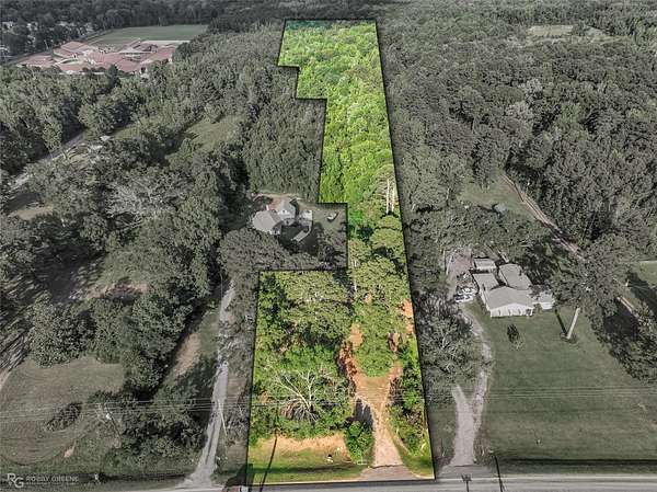 10 Acres of Land with Home for Sale in Haughton, Louisiana