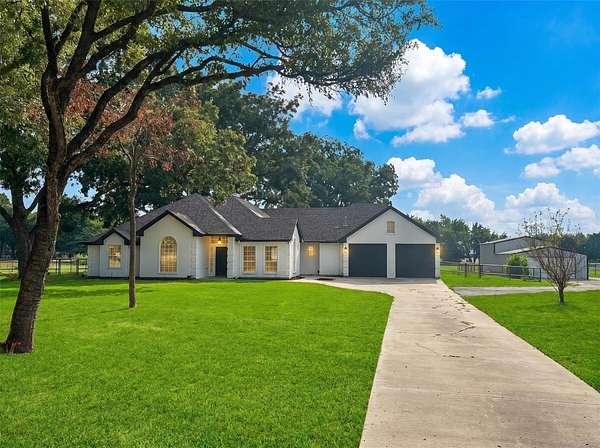 4 Acres of Land with Home for Sale in Pilot Point, Texas
