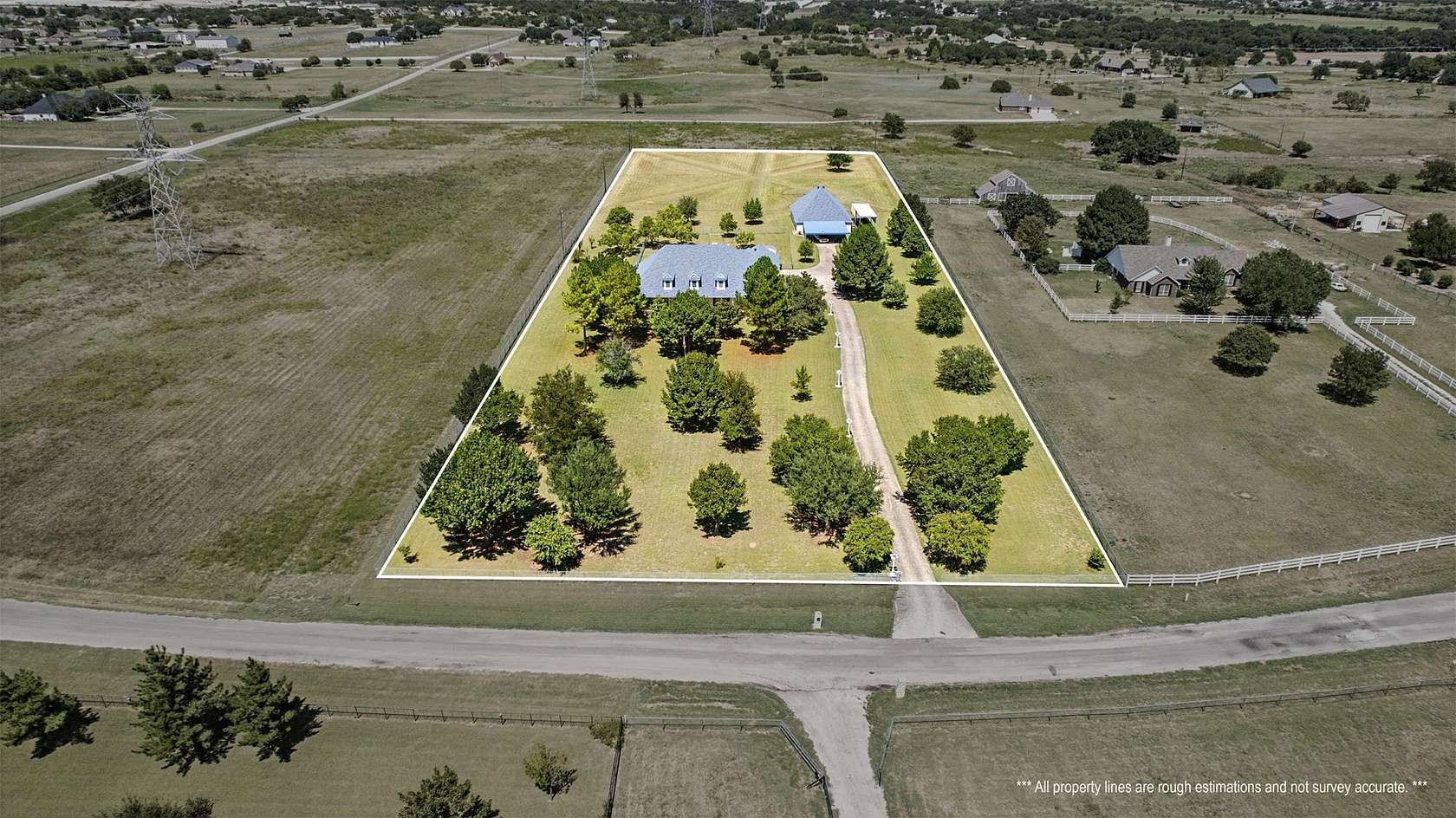 4.76 Acres of Land with Home for Sale in Fort Worth, Texas