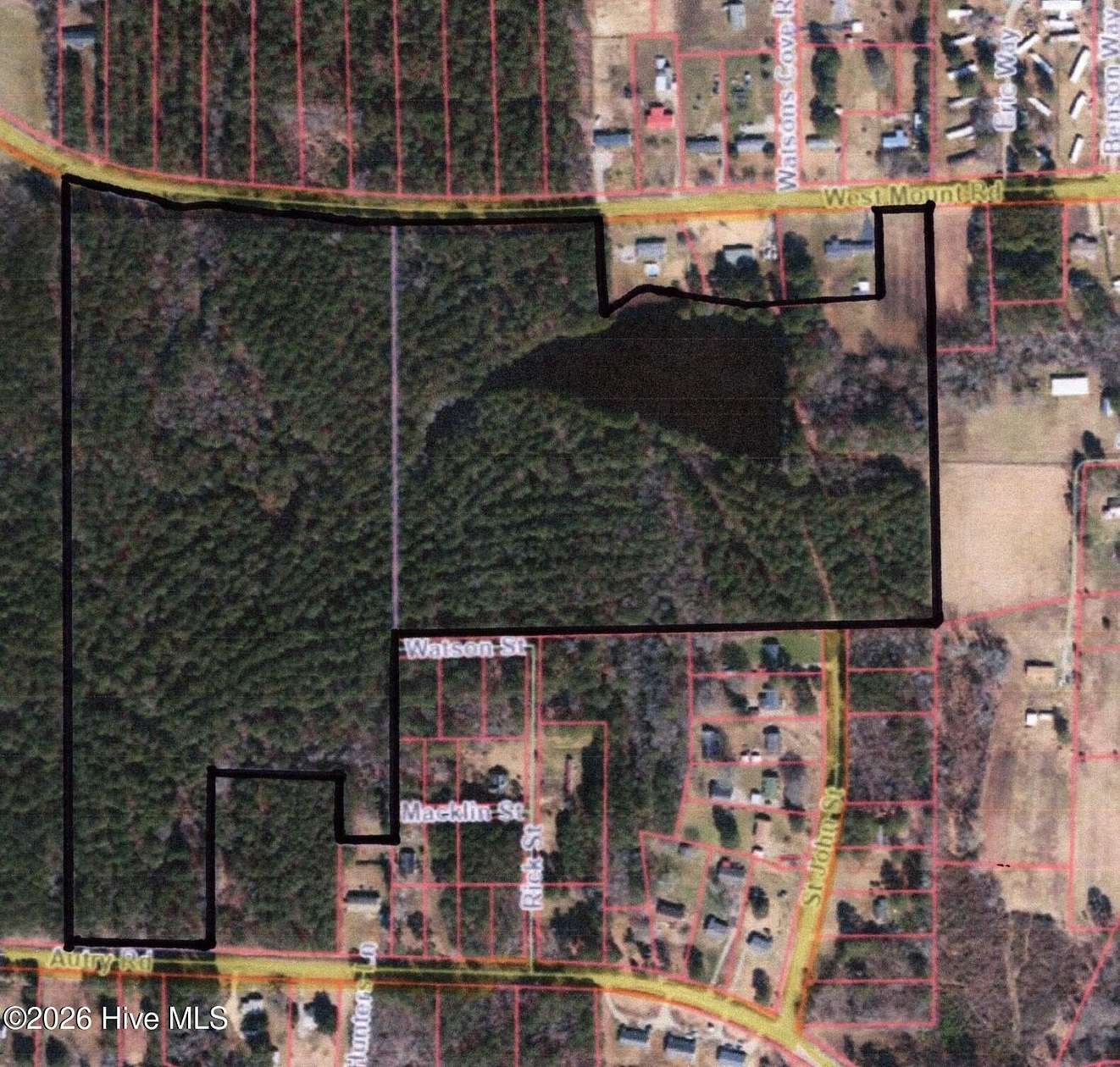 56.3 Acres of Agricultural & Residential Land for Sale in Rocky Mount, North Carolina