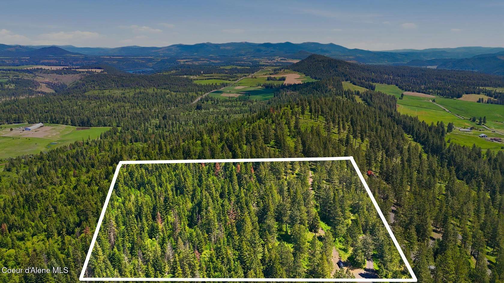 10 Acres of Residential Land for Sale in Worley, Idaho