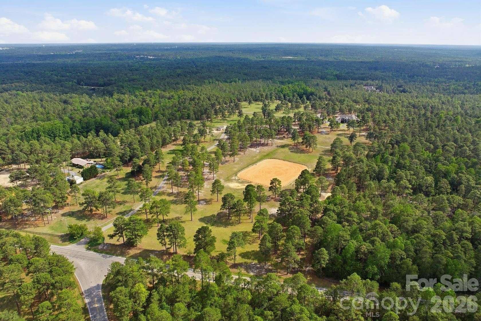 45 Acres of Land with Home for Sale in West End, North Carolina