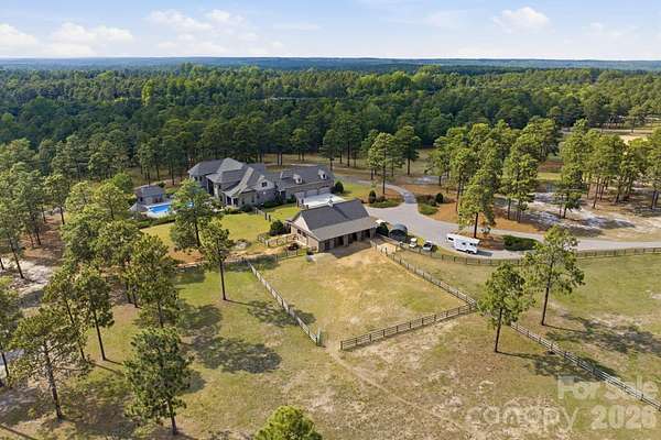 45 Acres of Land with Home for Sale in West End, North Carolina