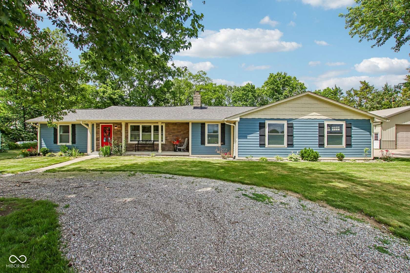 3.67 Acres of Land with Home for Sale in Bargersville, Indiana