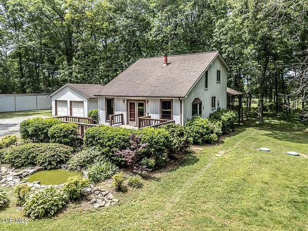 8.2 Acres of Land with Home for Sale in Greeneville, Tennessee